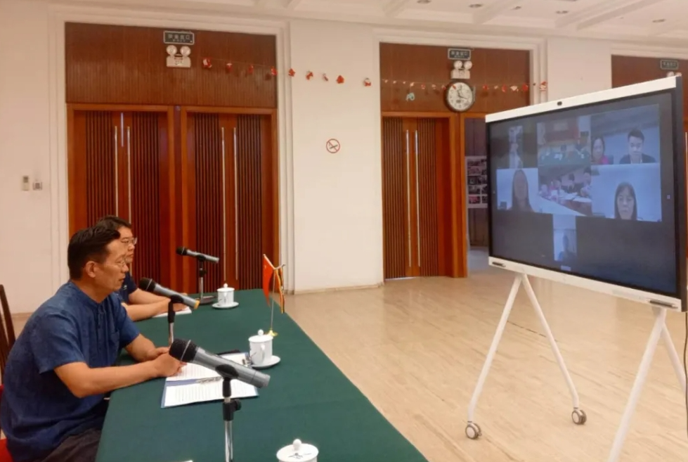 驻乌干达大使出席乌卫生部与中山大学中山眼科中心视频会议-中非友好经贸发展工作委员会