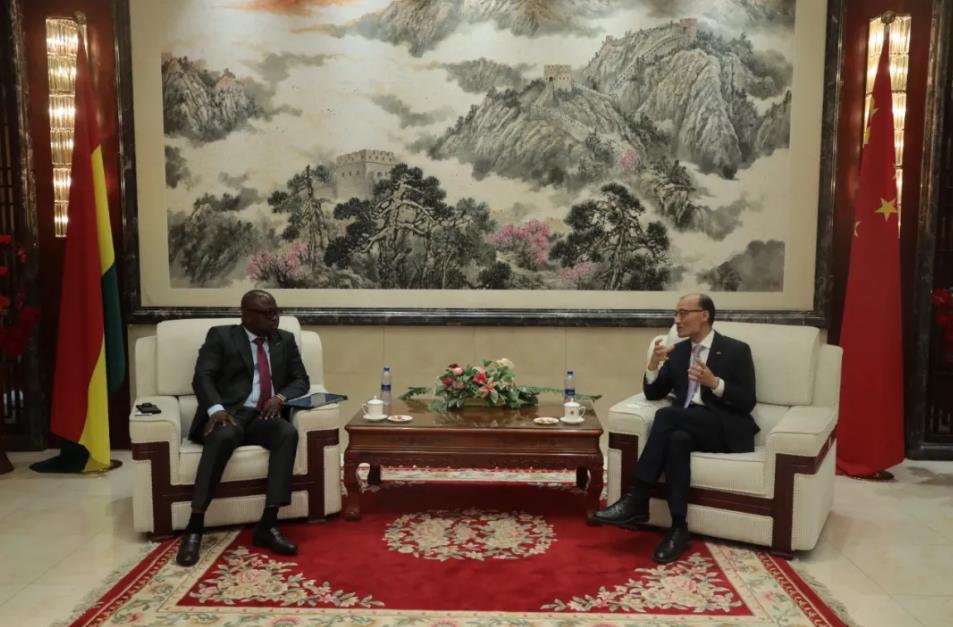 驻加纳大使会见国务部长塞杜-中非友好经贸发展工作委员会
