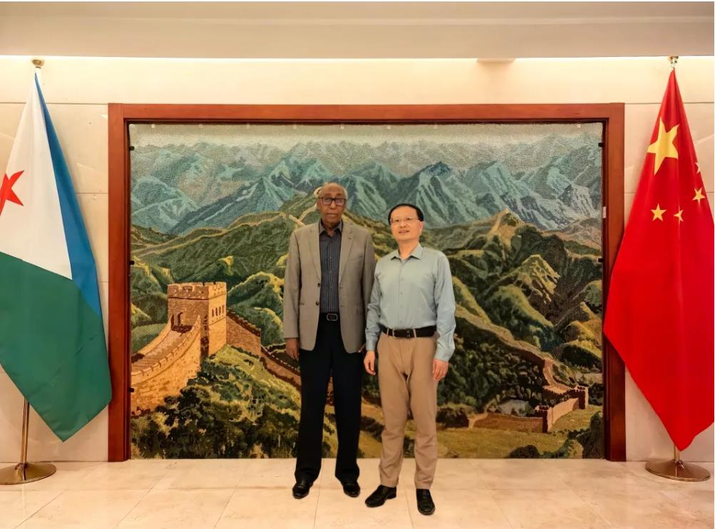 驻吉布提大使会见吉宪法委员会主席赫西-中非友好经贸发展工作委员会
