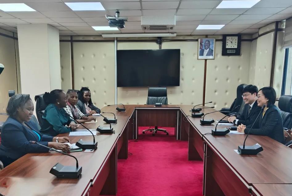 驻肯尼亚大使拜会肯环境、气候变化与林业部部长巴拉萨-中非友好经贸发展工作委员会