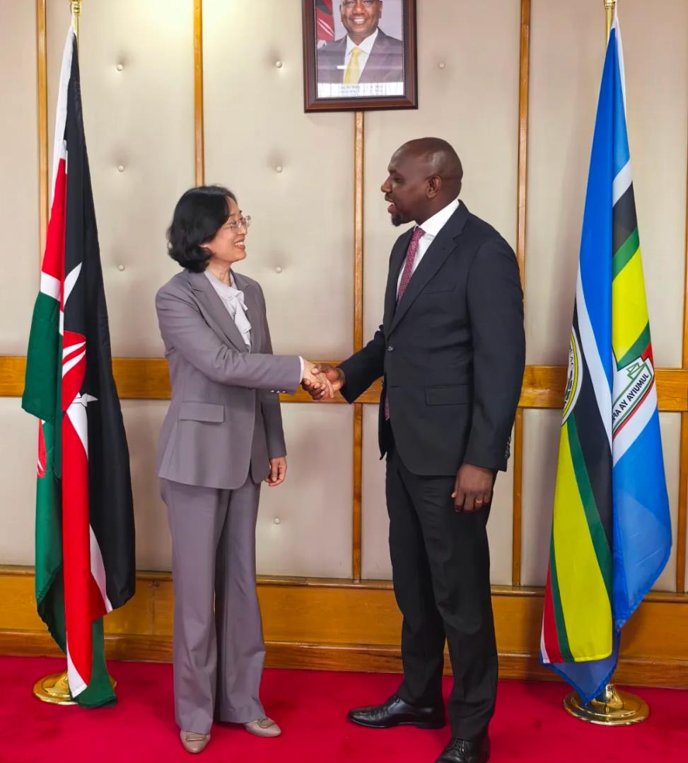 驻肯尼亚大使拜会肯内政部长穆尔科门-中非友好经贸发展工作委员会