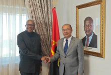 驻安哥拉大使会见安高等教育、科技和创新部长费雷拉-中非友好经贸发展工作委员会