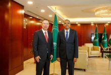 驻非盟使团团长辞行拜会非盟委员会主席优素福-中非友好经贸发展工作委员会