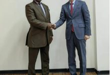 驻非盟使团团长到任拜会塞拉利昂常驻非盟代表萨法-中非友好经贸发展工作委员会