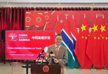 驻冈比亚大使出席中冈青年友谊沙龙-中非友好经贸发展工作委员会