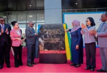 驻坦桑尼亚大使与坦哈桑总统共同出席东非商贸物流中心开幕式-中非友好经贸发展工作委员会